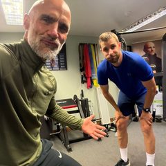 Emile Murray — happy Pete Gawtry Fitness client